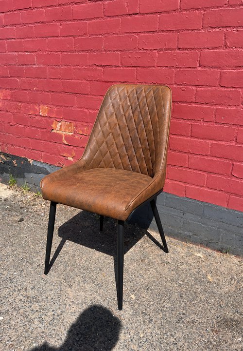 100x Restaurant Dining Chair PU Leather