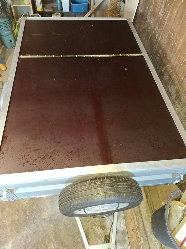Hard Wood Covered Trailer