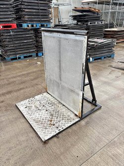 Steel pit barriers for sale