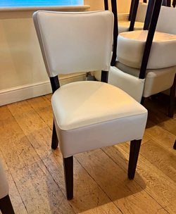 27x Padded Restaurant Chairs For Sale