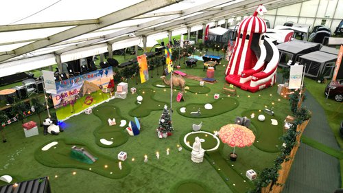 Mobile Crazy Golf Course for sale