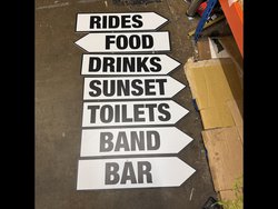 Wedding signs for sale