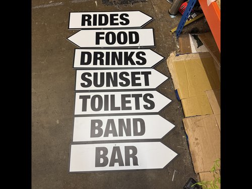 Wedding signs for sale