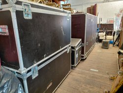 Large flight cases / trunks for sale