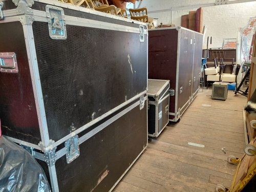 Large flight cases / trunks for sale