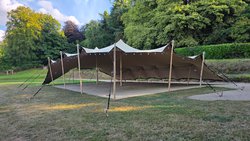 10.5m x 7.5m Stretch  tent for sale