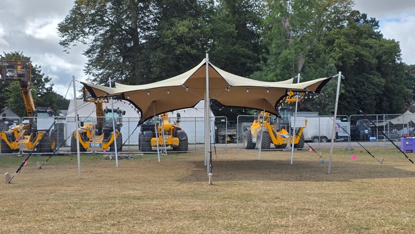 6m x 6m Stretch tent