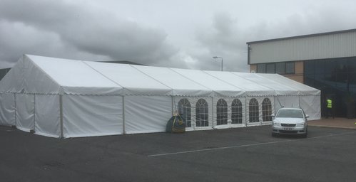 9m x 15m Roder Marquee And Linings For Sale