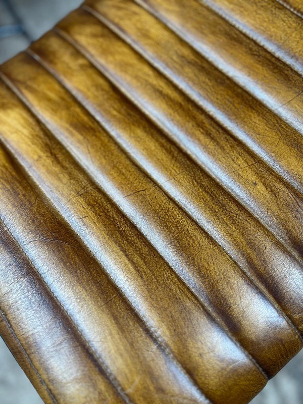 Tan Leather Dining Chairs