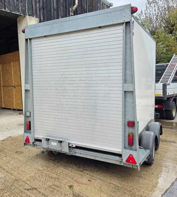 Ifor Williams BV106G Twin Axle Box Van Trailer with roller shutter door Ifor Williams BV106G Twin Axle Box Van Trailer with roller shutter door