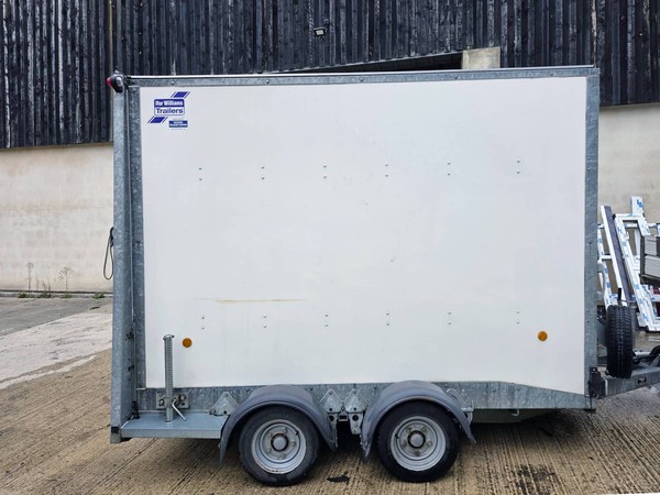 Second hand Ifor Williams BV106G Twin Axle Box Van Trailer Second hand Ifor Williams BV106G Twin Axle Box Van Trailer