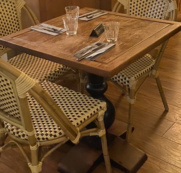 Woven Bistro Chairs For Sale