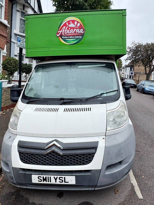 Very low milage catering van Very low milage catering van