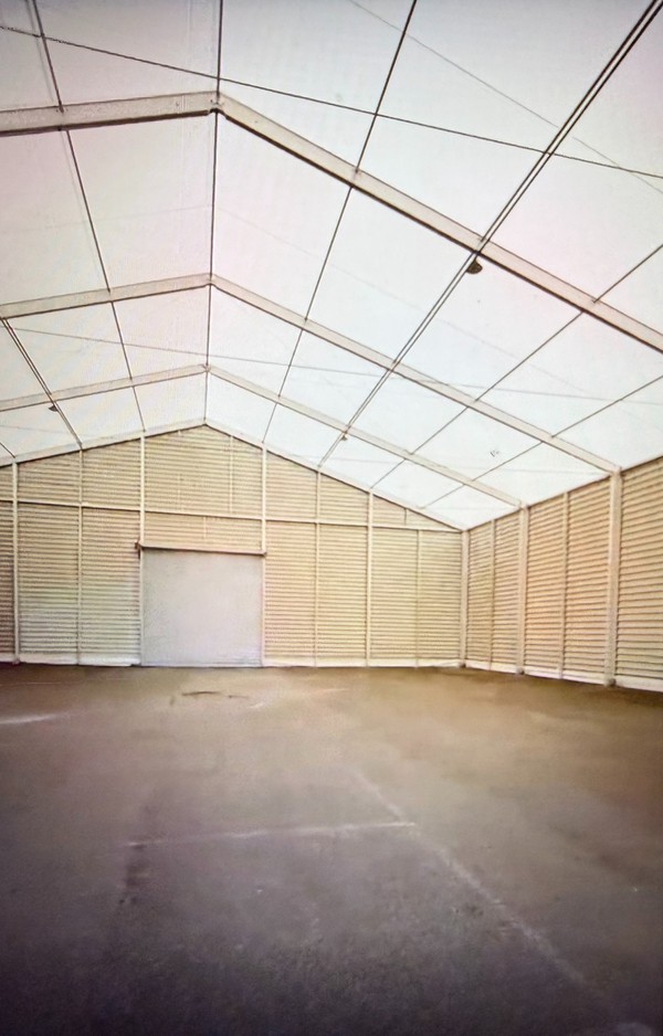25m x 30m Warehouse Marquee