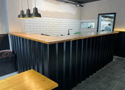 Custom Made Solid Wood Bar Top For Sale