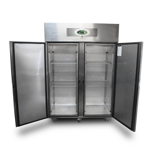 Stainless Steel Foster Double Fridge Stainless Steel Foster Double Fridge