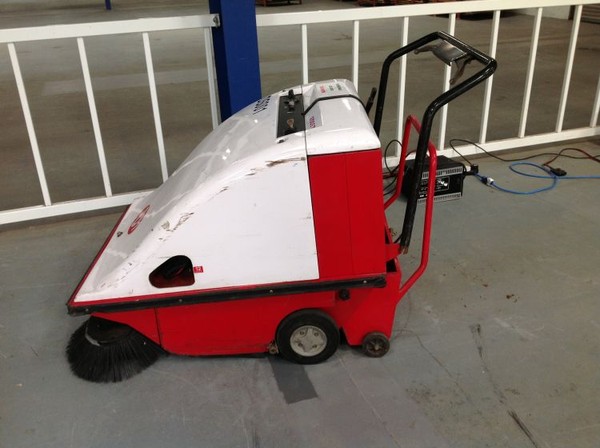 Used RCM Battery Operated Pedestrian Sweeper / Collector