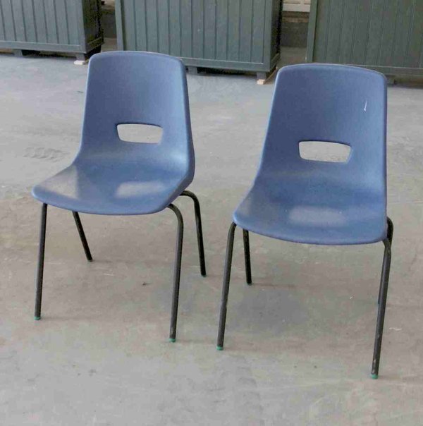 Ploly Stacking chairs for sale