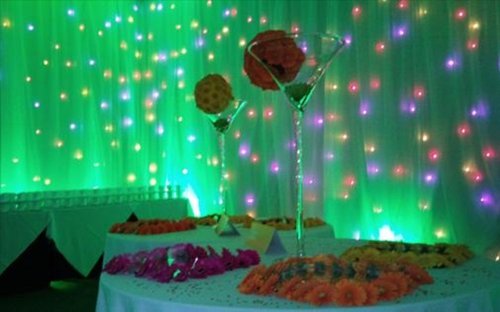 6 Full Colour RGB Star Cloth 3 x 4.5m - WHITE 6 Full Colour RGB Star Cloth 3 x 4.5m - WHITE