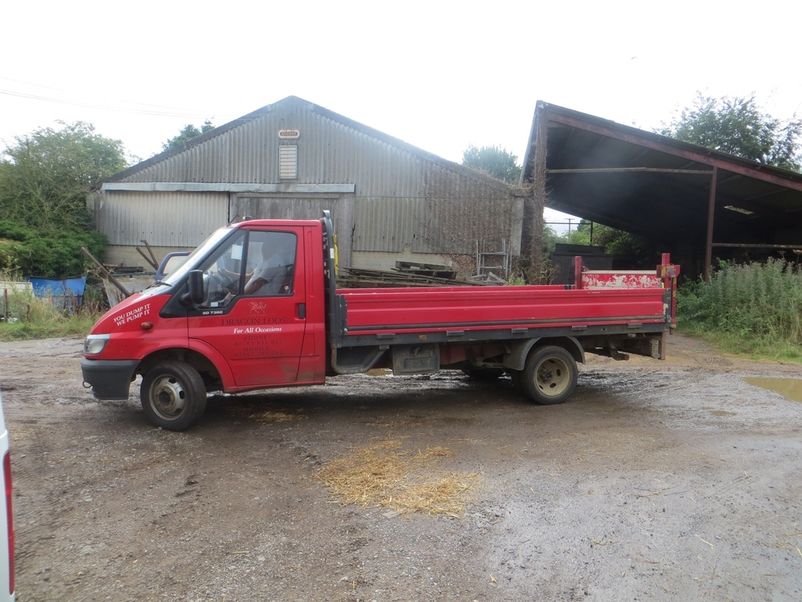 Ford transit flatbed with tail lift #7