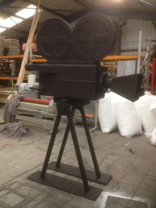 Giant film camera prop Giant film camera prop