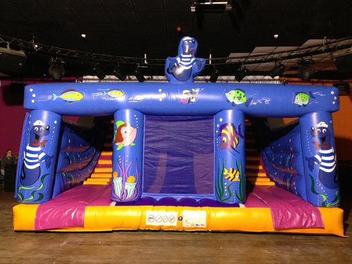 inflatable sea themed bouncy castle inflatable sea themed bouncy castle