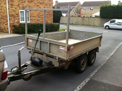 Buffalo 8 x 5 tipping trailer Buffalo 8 x 5 tipping trailer