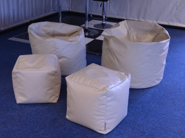 Bean Bag Cubes & Bags event seating