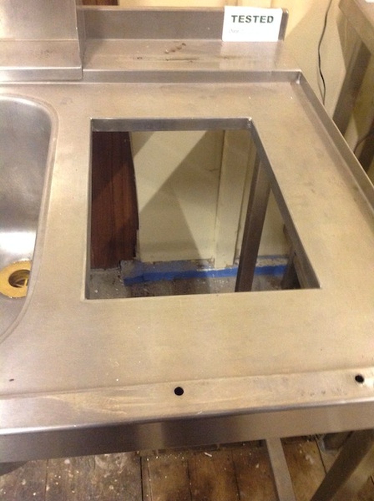 Secondhand Catering Equipment Single Sinks Stainless Steel