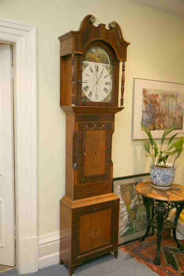a grandfather clock