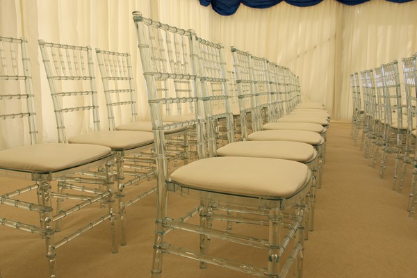 215 Camelot style Ice chairs white seat pads