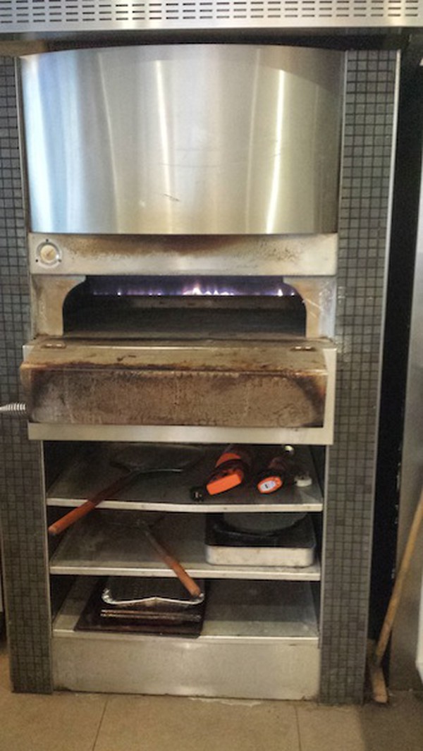 gas-fired and wood burning pizza oven for sale