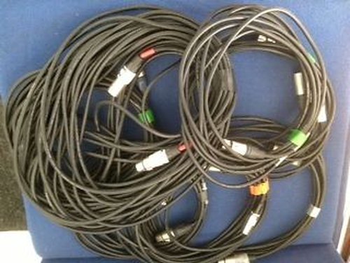 10 Neutrik XLR-XLR Microphone DMX Cables