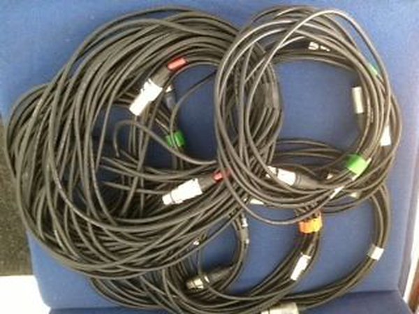 10 Neutrik XLR-XLR Microphone DMX Cables