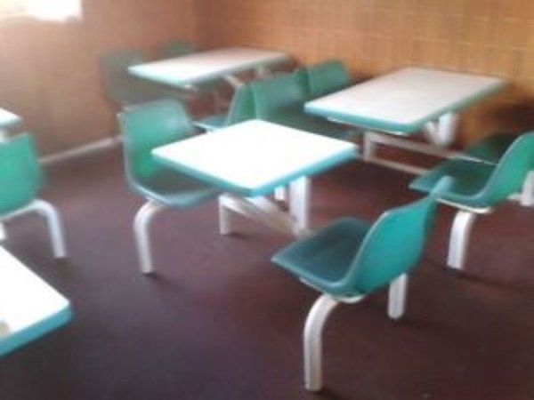 Secondhand Chairs And Tables Fixed Tables And Chairs