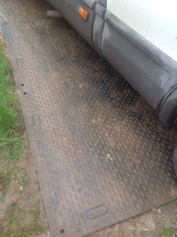Six 8ft x 4ft Trackway Temporary Road