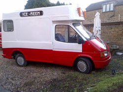 Retro Ice cream van