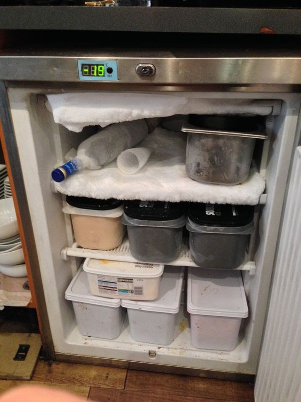 Undercounter freezer