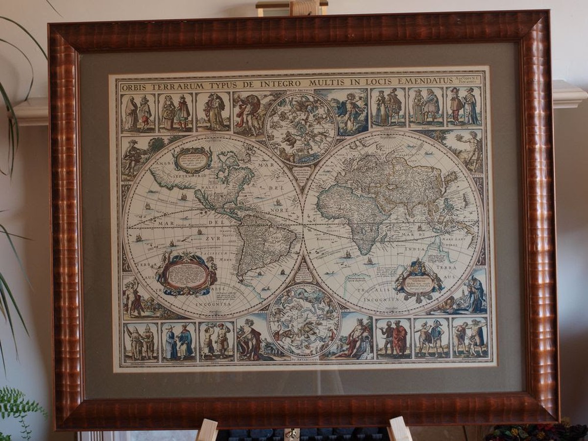 Secondhand Vintage and Reclaimed | Miscellany | Fine Old World Map Print - Anglesey