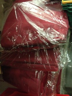 Burgundy tablecloths