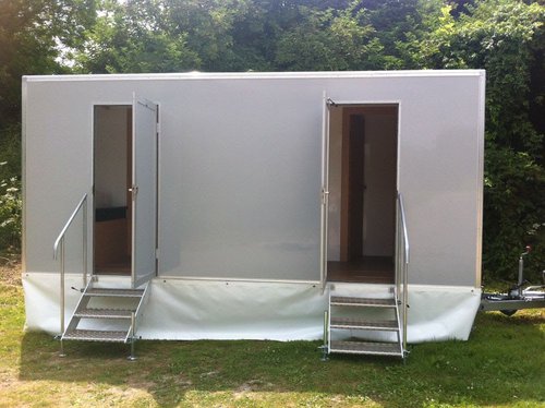 Brand new luxury 2+2 vacuum toilet trailer Brand new luxury 2+2 vacuum toilet trailer