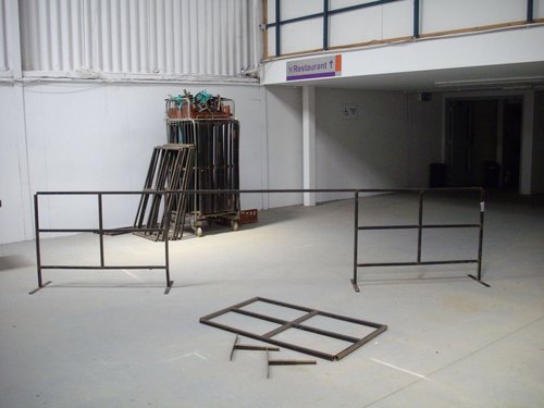 Black Steel Barrier Frames Black Steel Barrier Frames