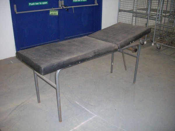 Used Medical Room First Aid Bed Examination Couch