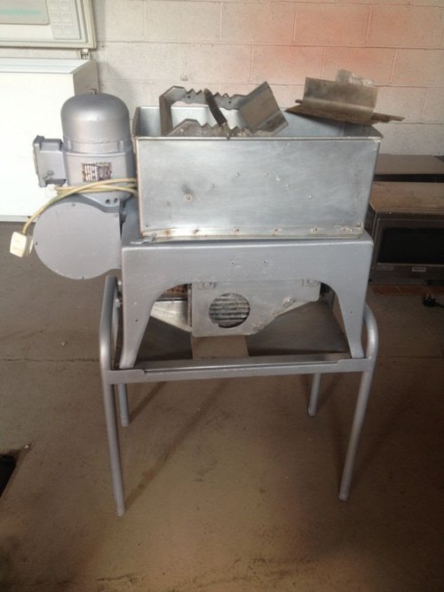 Crypto potato chipper with stand and blades Crypto potato chipper with stand and blades