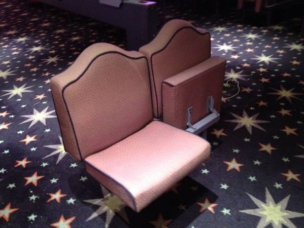 Mecca bingo hall chairs