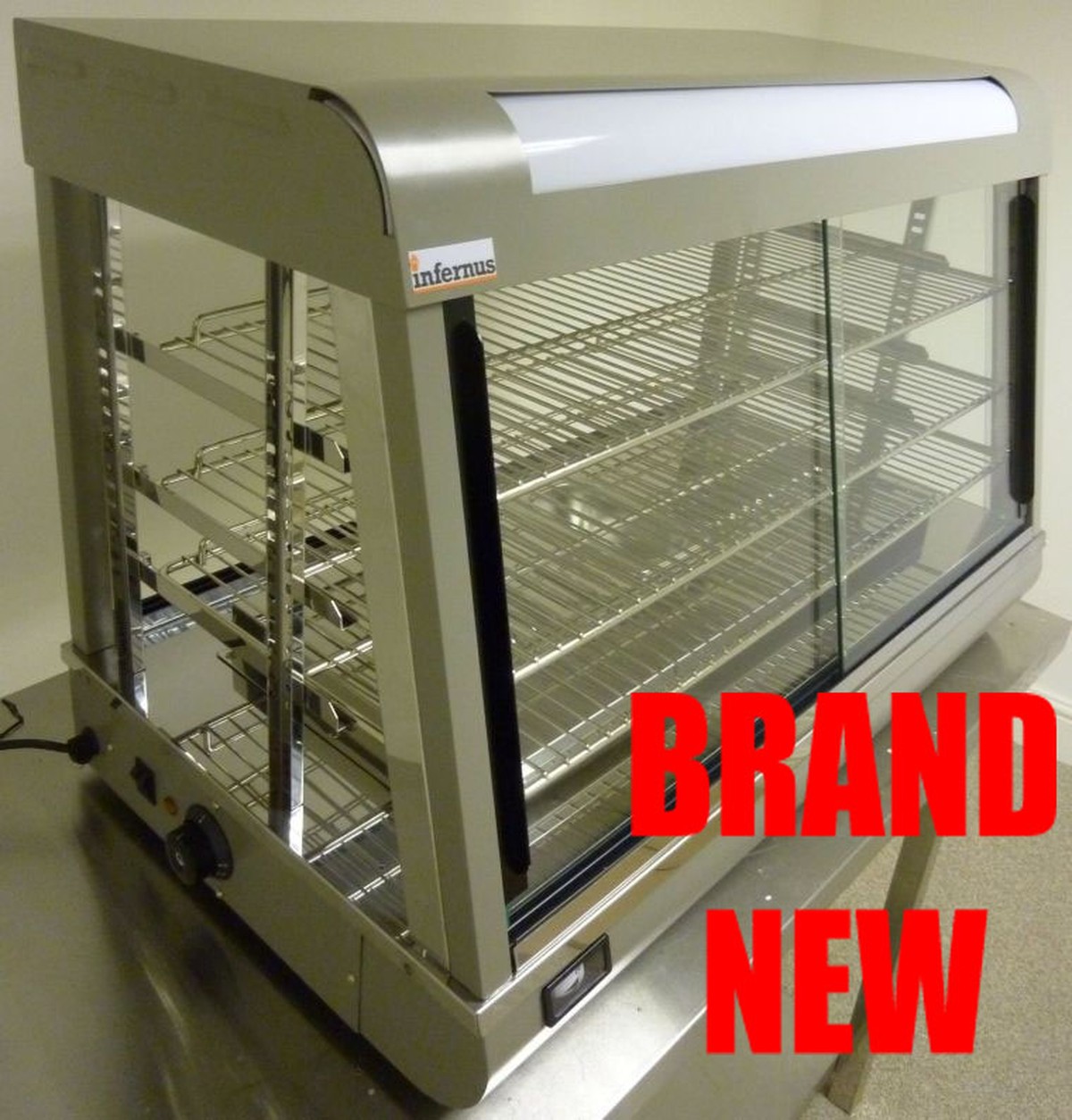 Secondhand Shop Equipment Heated Display Brand New Heated