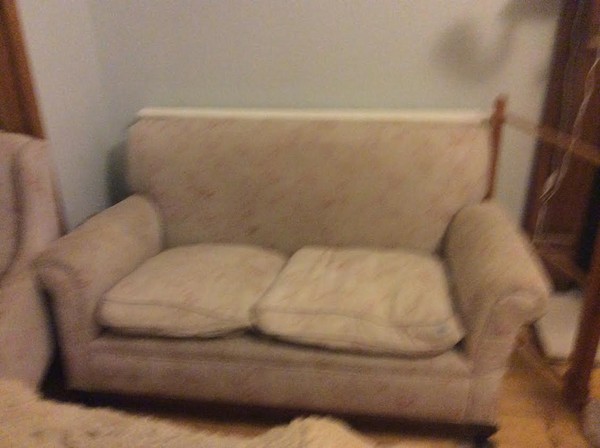 Shabby chic sofa