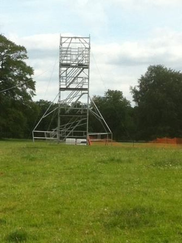 Scaffold tower zip wire for sale Scaffold tower zip wire for sale