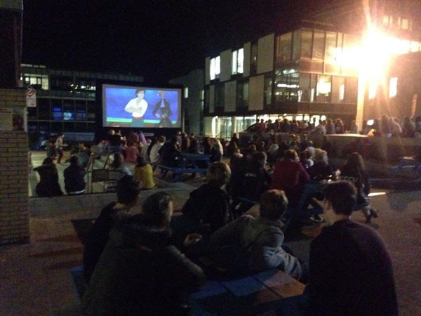 Inflatable screen for hire with projector Inflatable screen for hire with projector