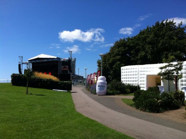 Inflatable screen hire Inflatable screen hire